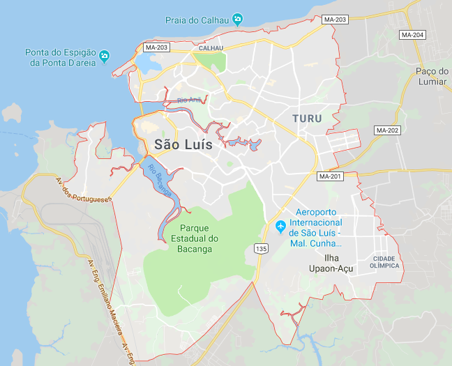 Mapa São Luis