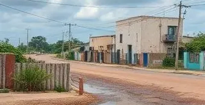 falta de água
