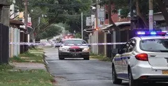 homem baleado em frente à igreja