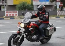 motocicleta apreendida adulteração