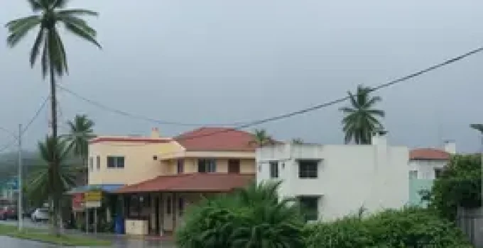 chuva e ventania em São Luís