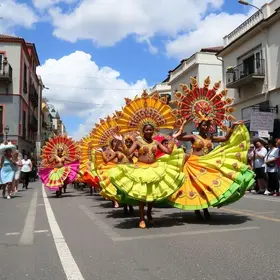 desfiles de carnaval em São Luís