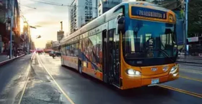 ônibus do sistema semiurbano
