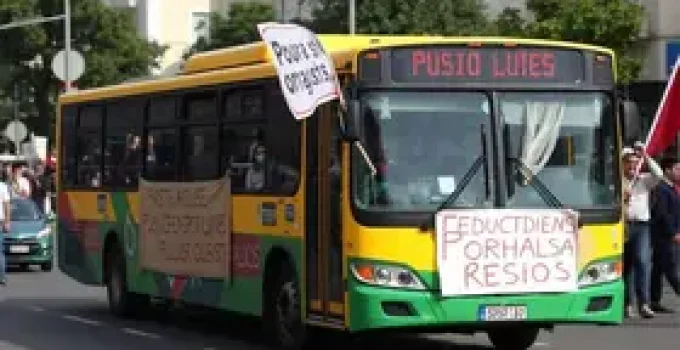 greve de ônibus