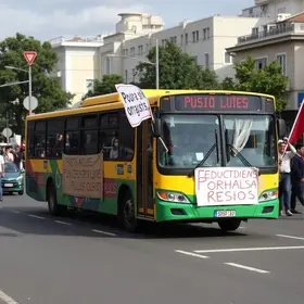 greve de ônibus