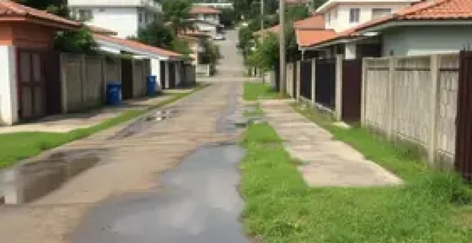 vazamento em Coroado