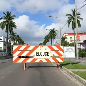 interdição na Avenida dos Franceses