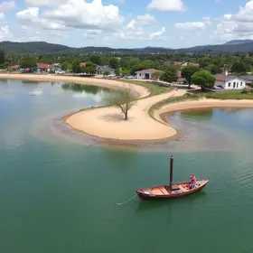 atraso em obra na Lagoa da Jansen