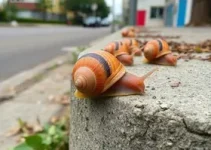 infestação de caramujos