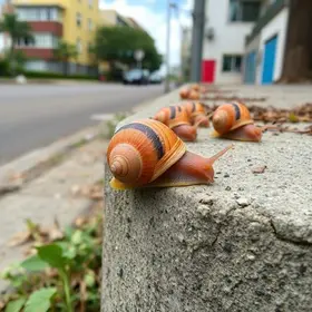 infestação de caramujos