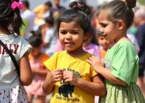 participação de crianças e adolescentes em festas juninas