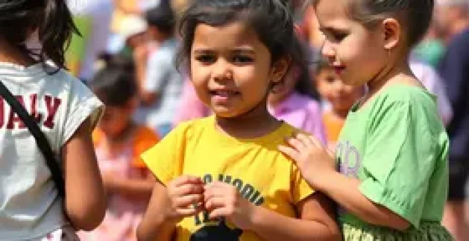 participação de crianças e adolescentes em festas juninas