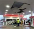 queda de teto de posto de gasolina no MA