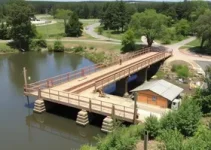 manutenção na Ponte do Estreito dos Mosquitos