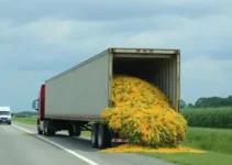 carreta carregada de soja
