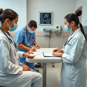 médicos nas UTIs do Hospital da Criança