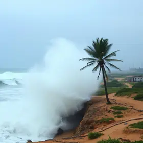alerta de vendavais no maranhão