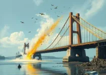 ponte interditada Estreito dos Mosquitos
