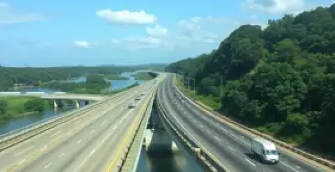 manutenção na ponte do Estreito dos Mosquitos