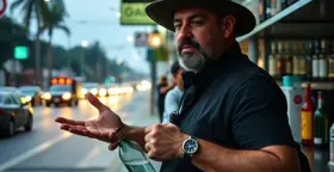 homem se passa por ambulante