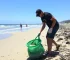 mutirão Praia da Guia