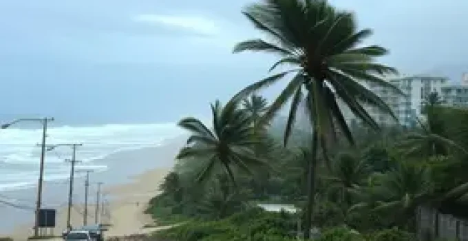ventania em São Luís