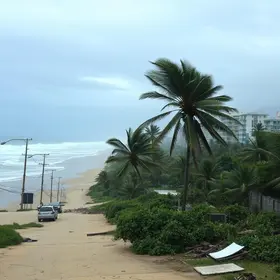 ventania em São Luís