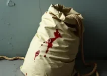 carro com marcas de sangue